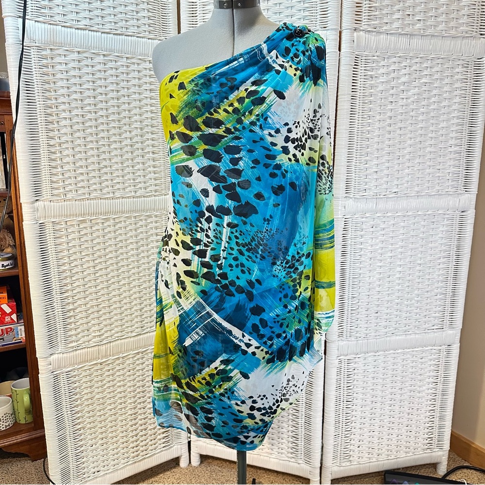 Frank Lyman Design One-shoulder Dress 12